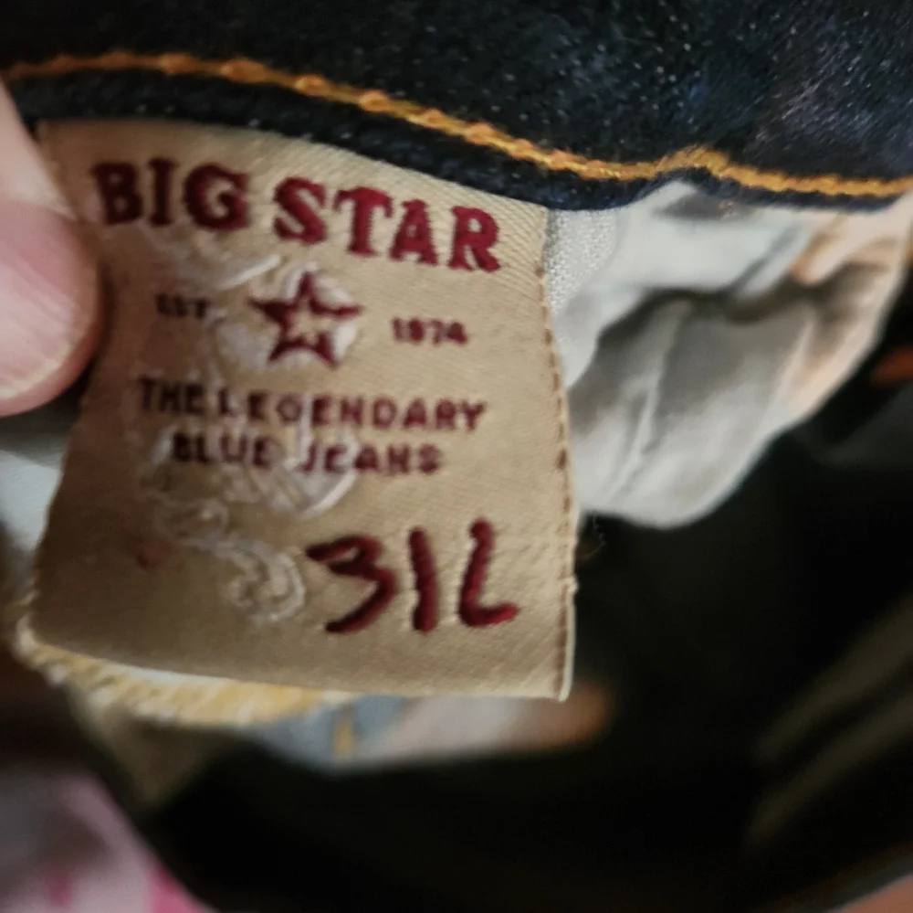 Big Star Women's Boot Cut Jeans - Dark Blue - Picture 8 of 14